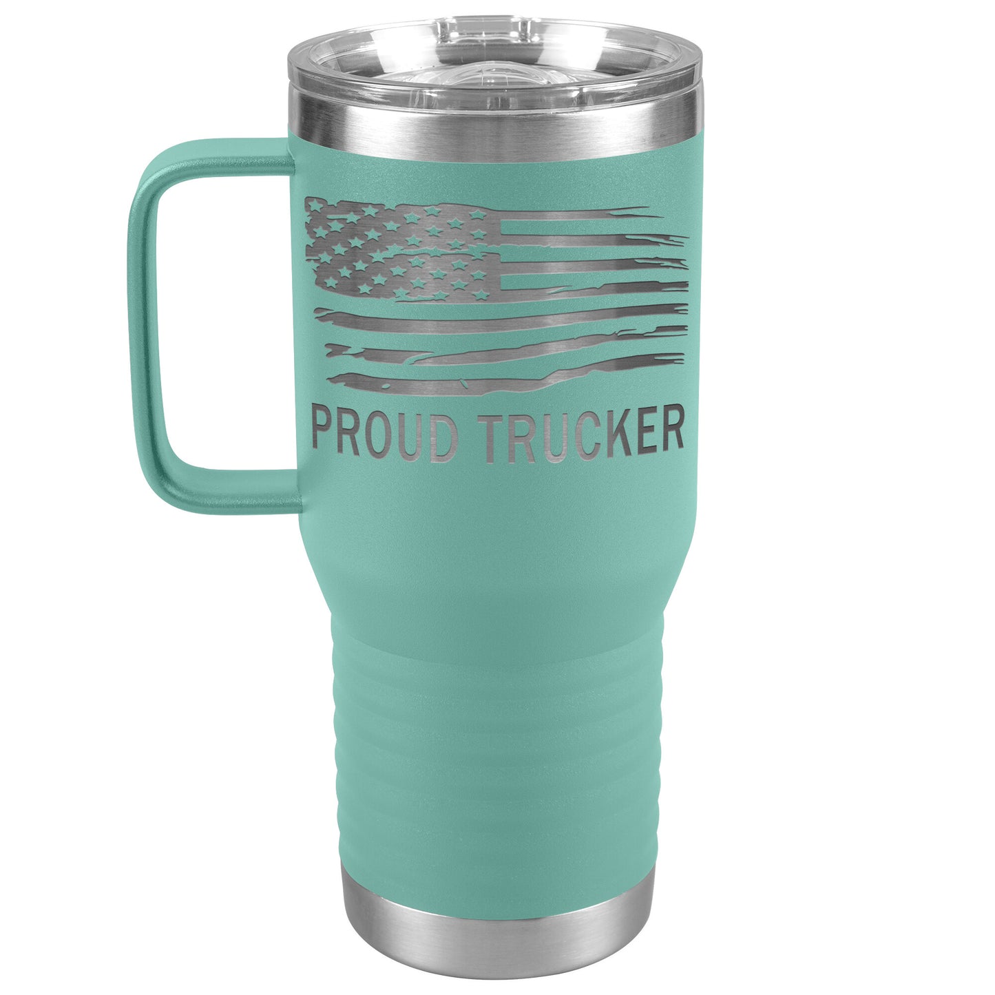 Proud Trucker Tumbler