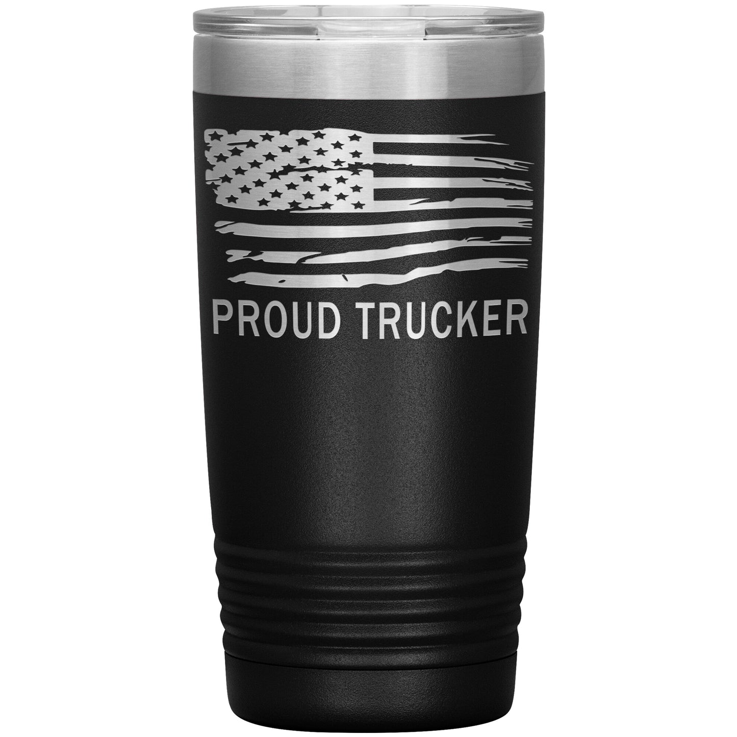 Proud Trucker Tumbler