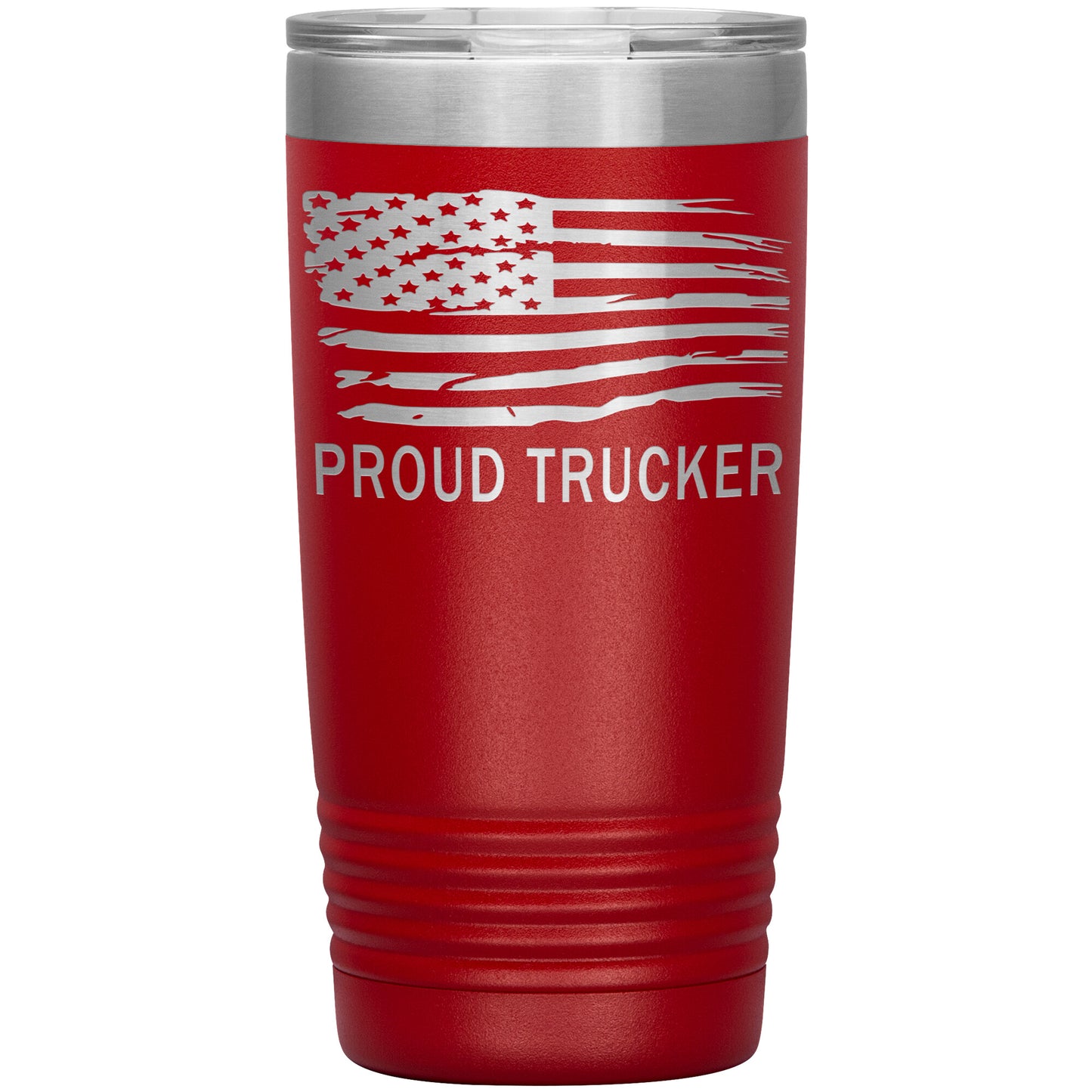 Proud Trucker Tumbler