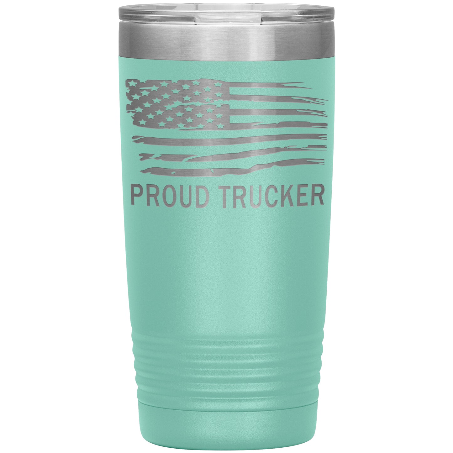 Proud Trucker Tumbler