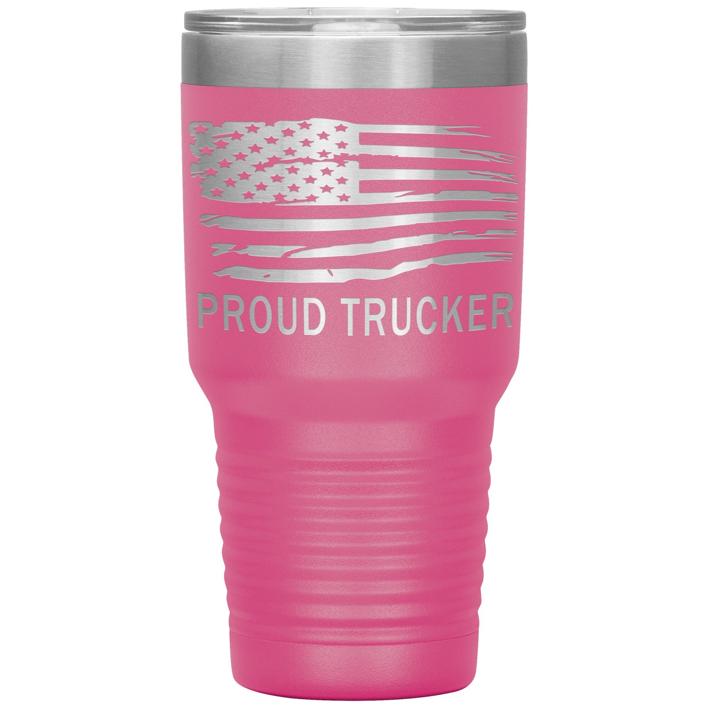 Proud Trucker Tumbler