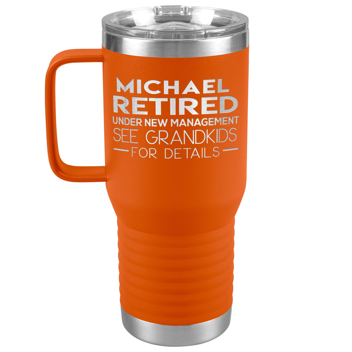 Retired under New Management Tumbler