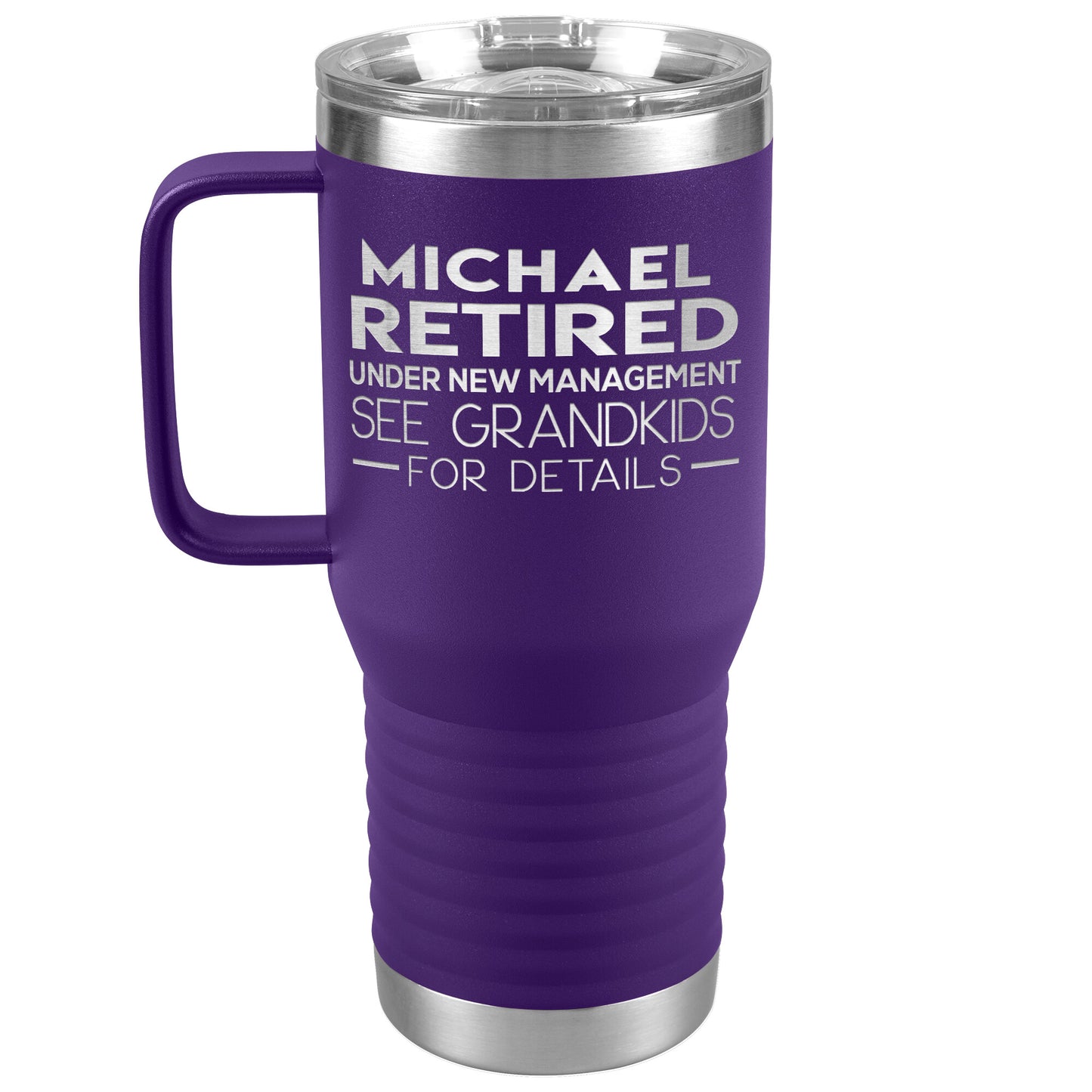 Retired under New Management Tumbler