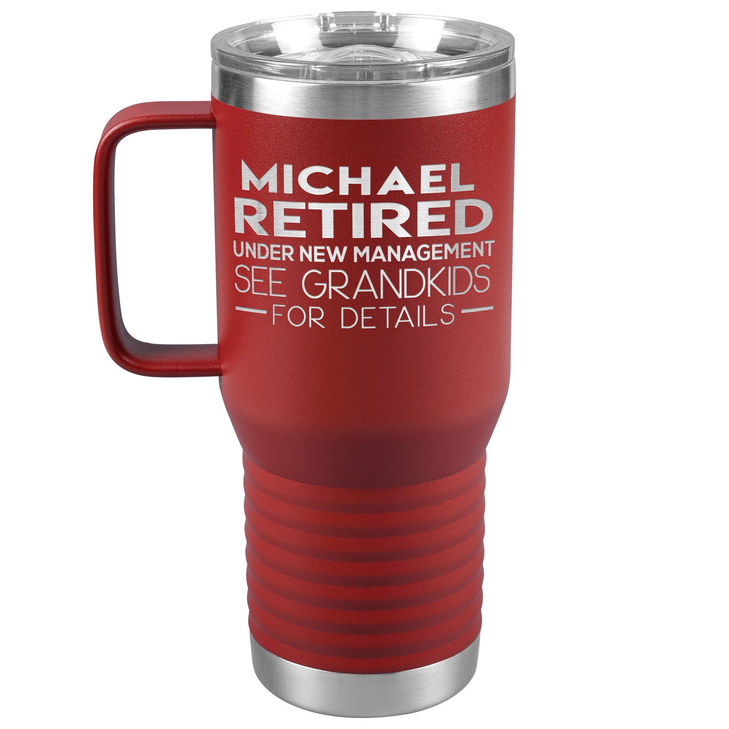 Retired under New Management Tumbler