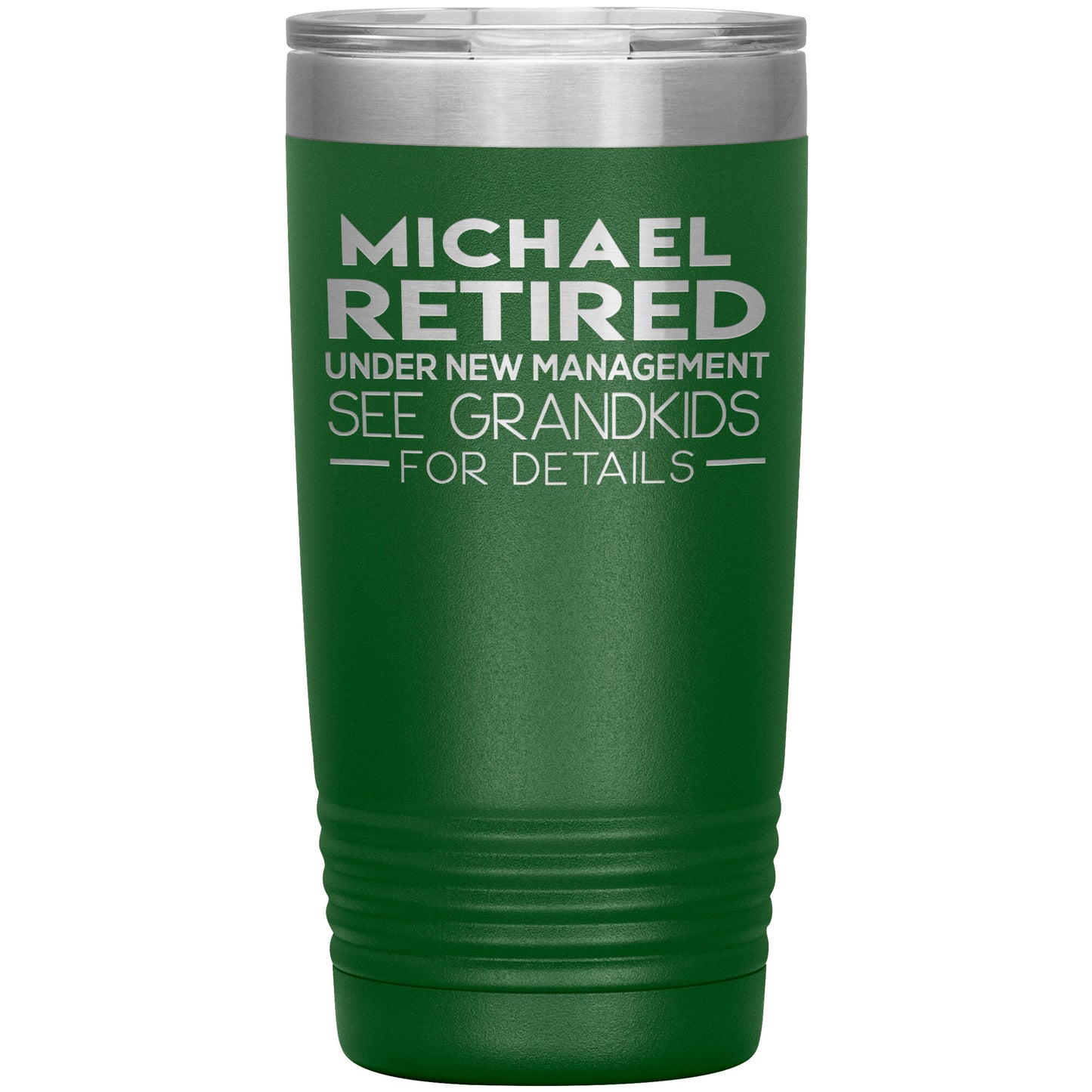 Retired under New Management Tumbler