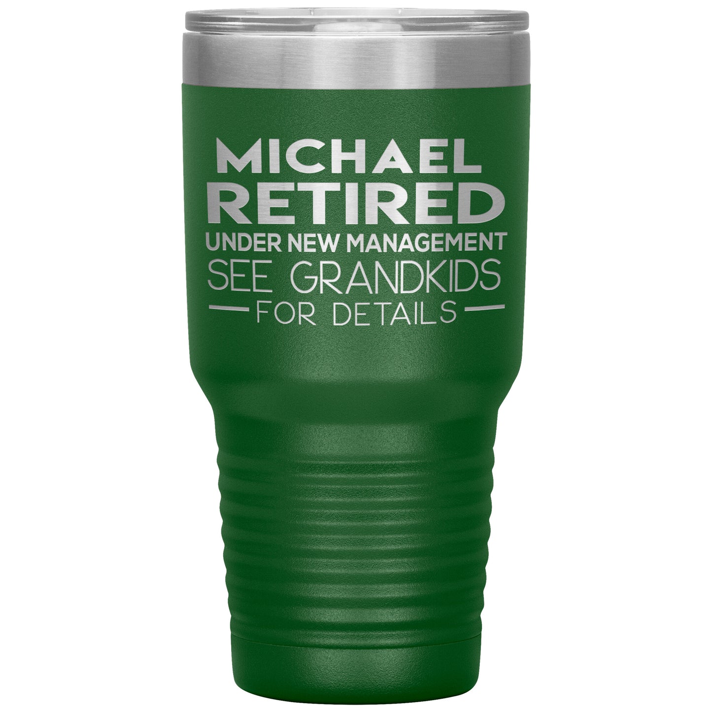 Retired under New Management Tumbler