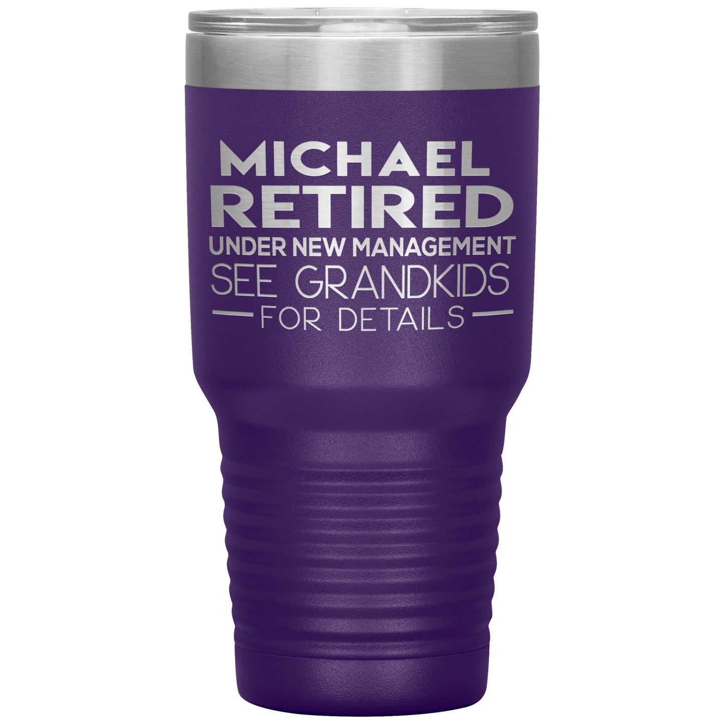 Retired under New Management Tumbler