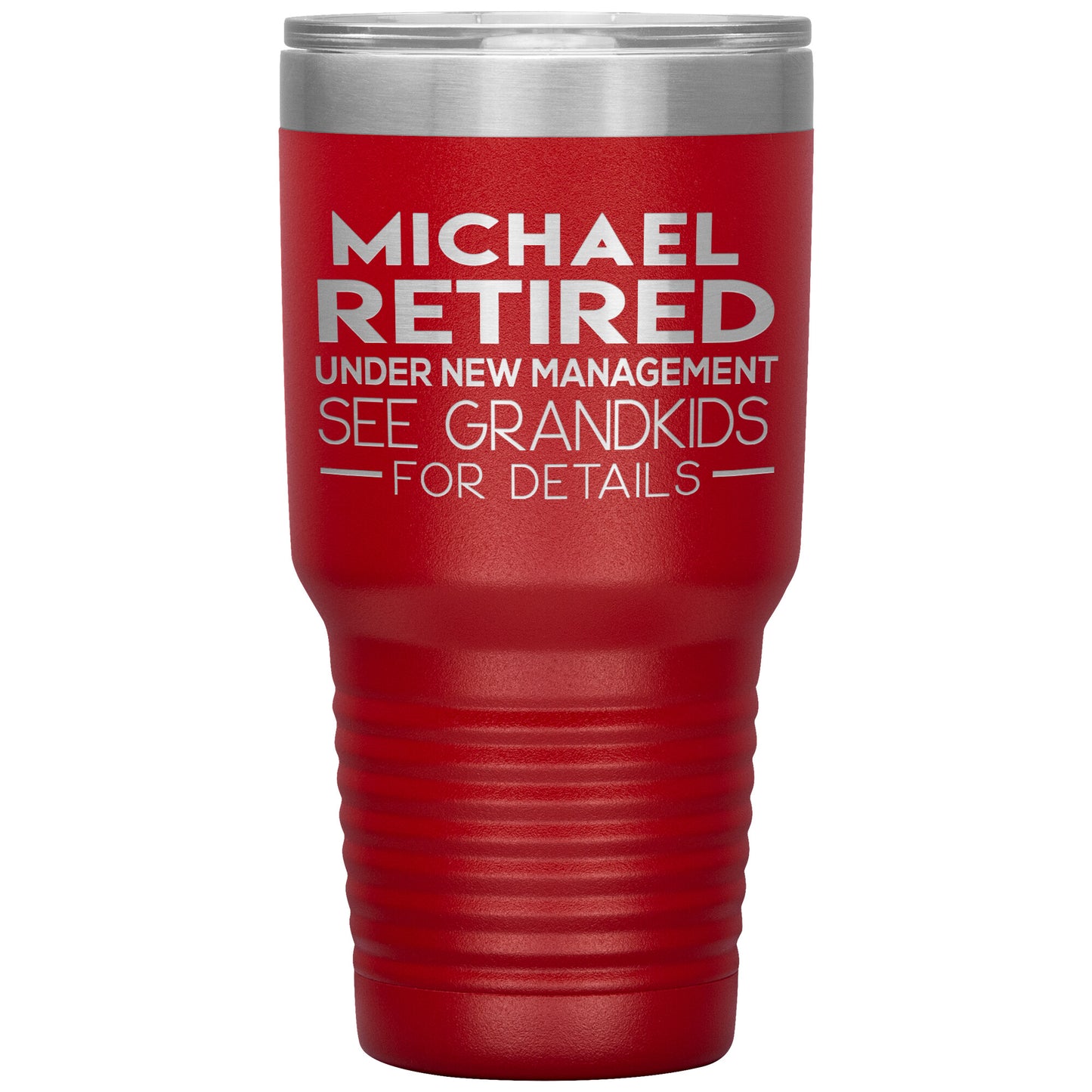 Retired under New Management Tumbler