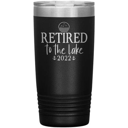 Retired to the Lake Tumbler