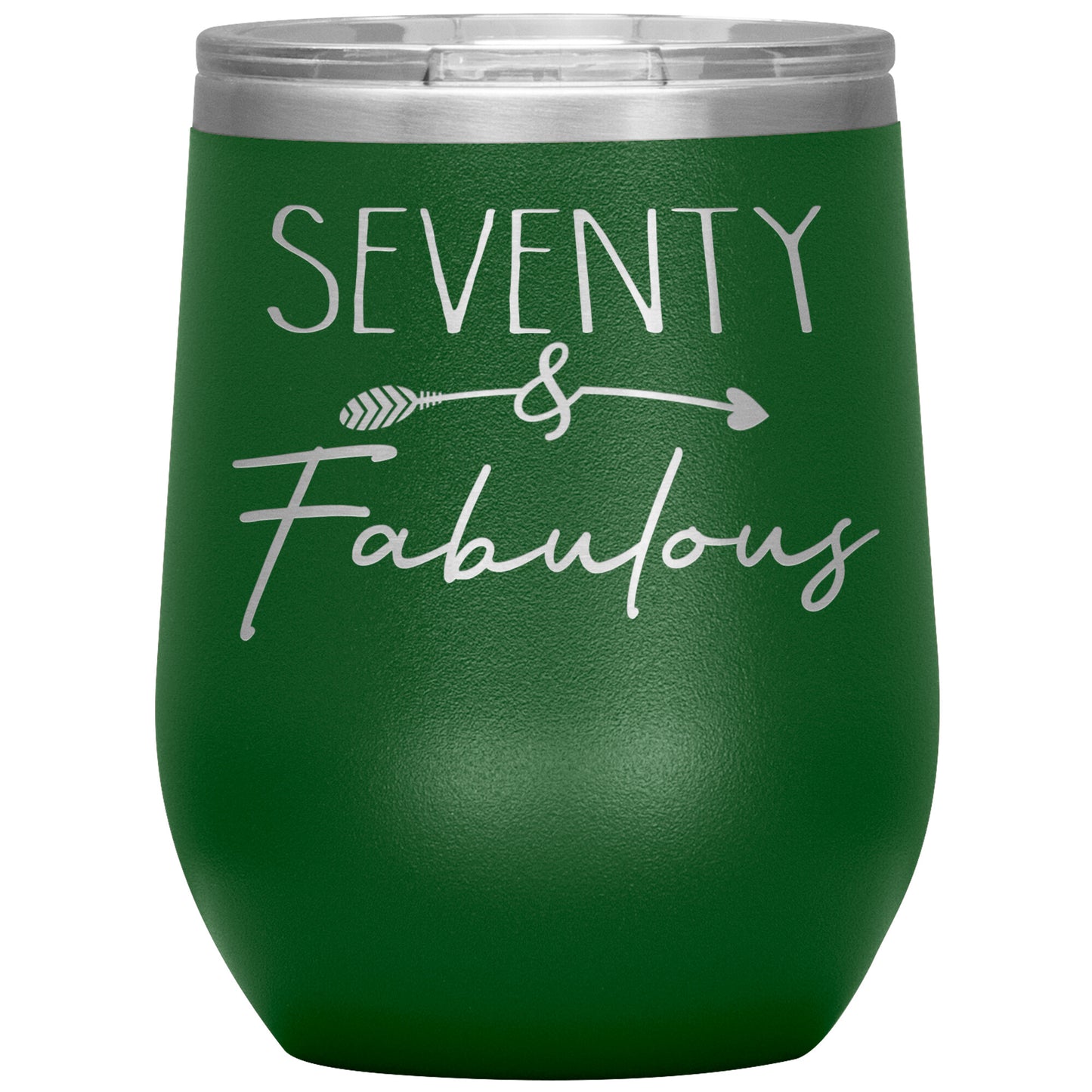 Seventy and Fabulous Tumbler