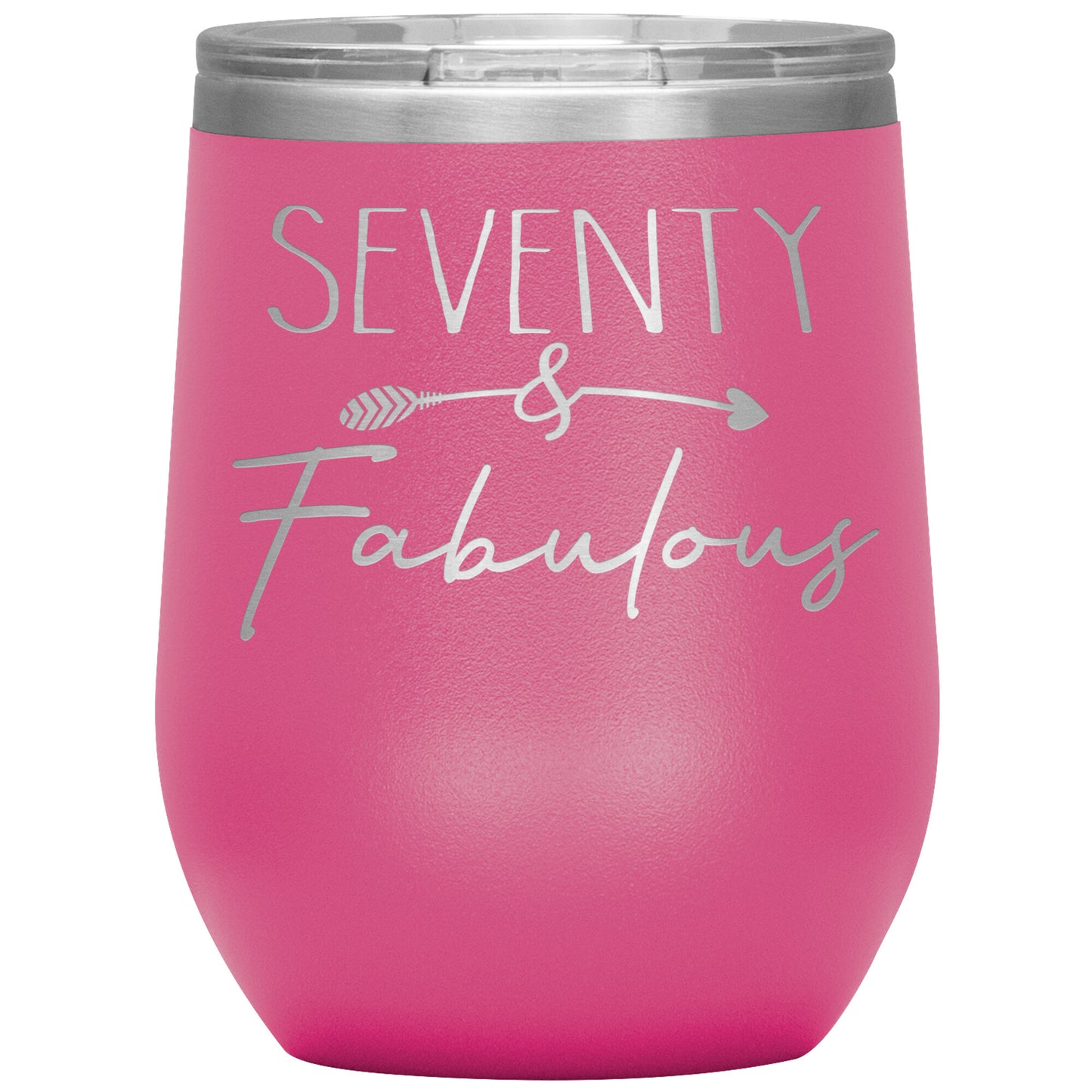 Seventy and Fabulous Tumbler
