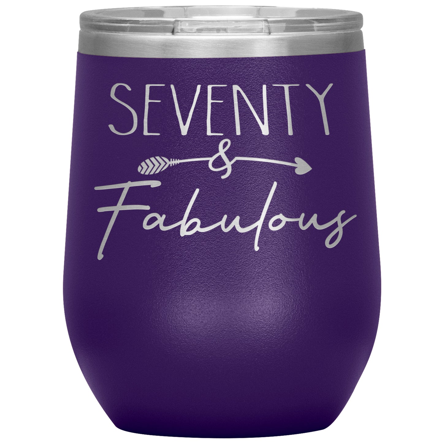 Seventy and Fabulous Tumbler
