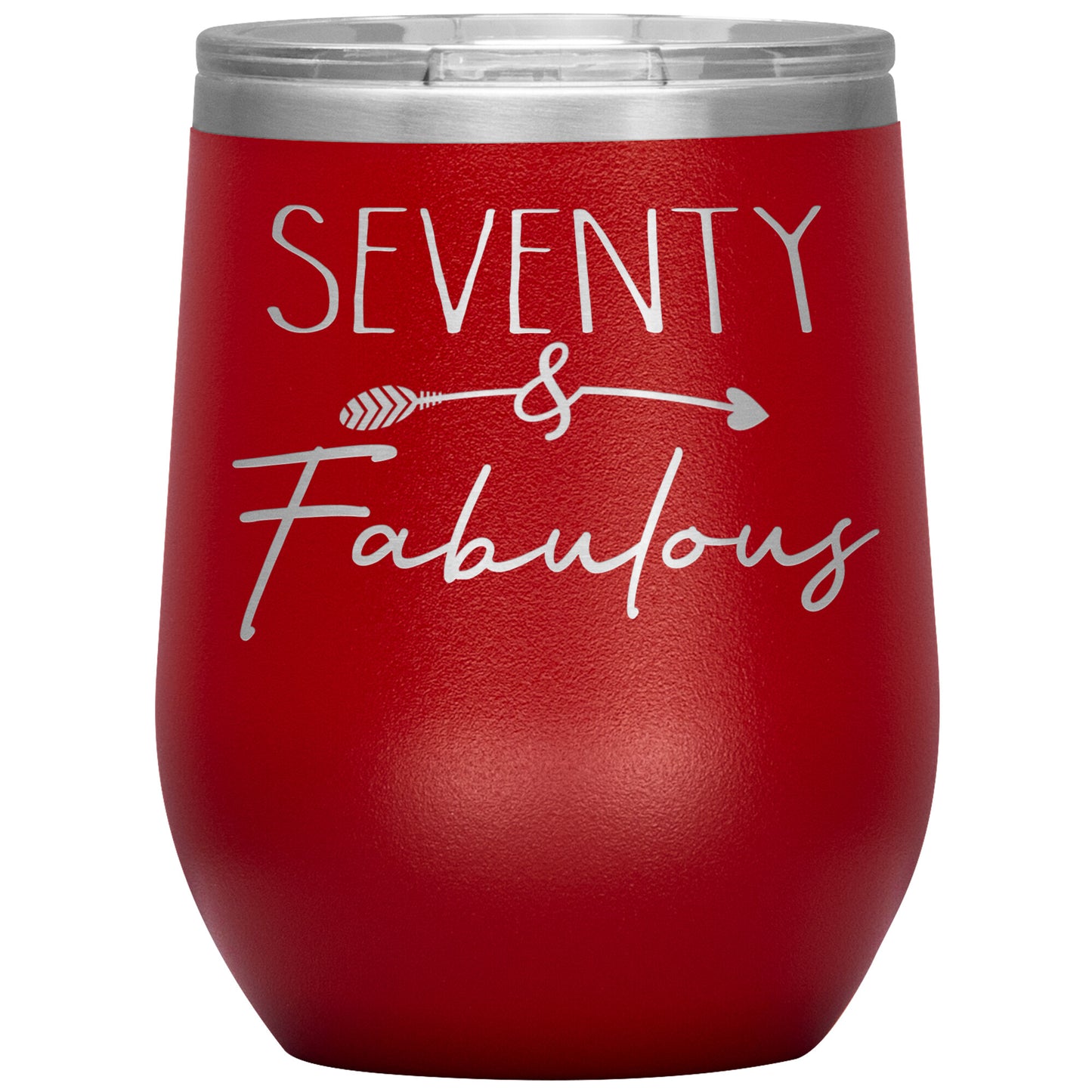 Seventy and Fabulous Tumbler