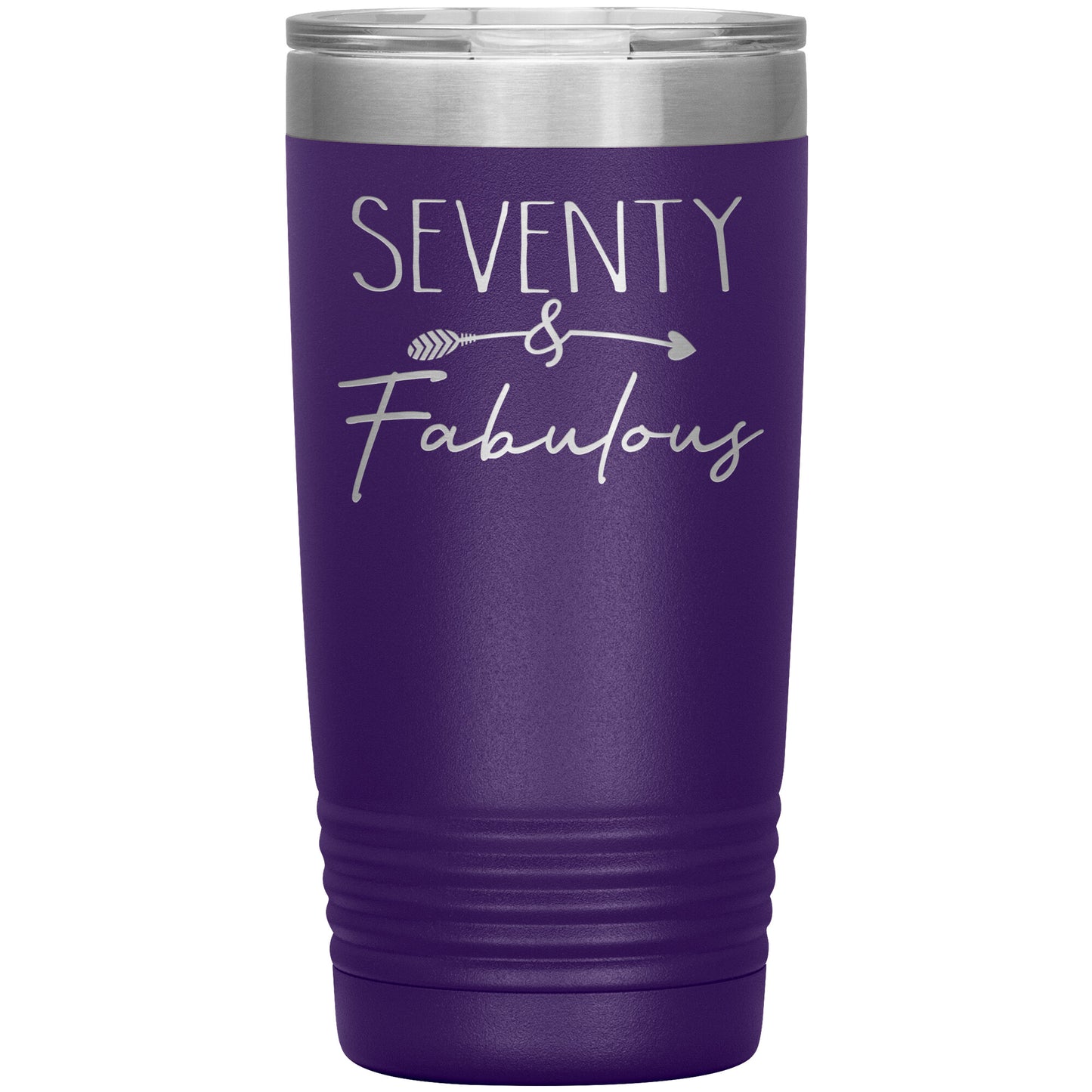 Seventy and Fabulous Tumbler