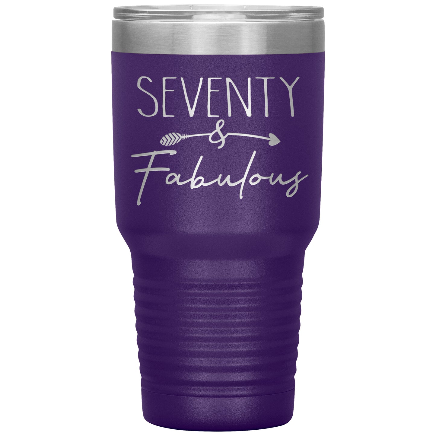Seventy and Fabulous Tumbler