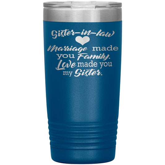 Sister-in-law Marriage Tumbler