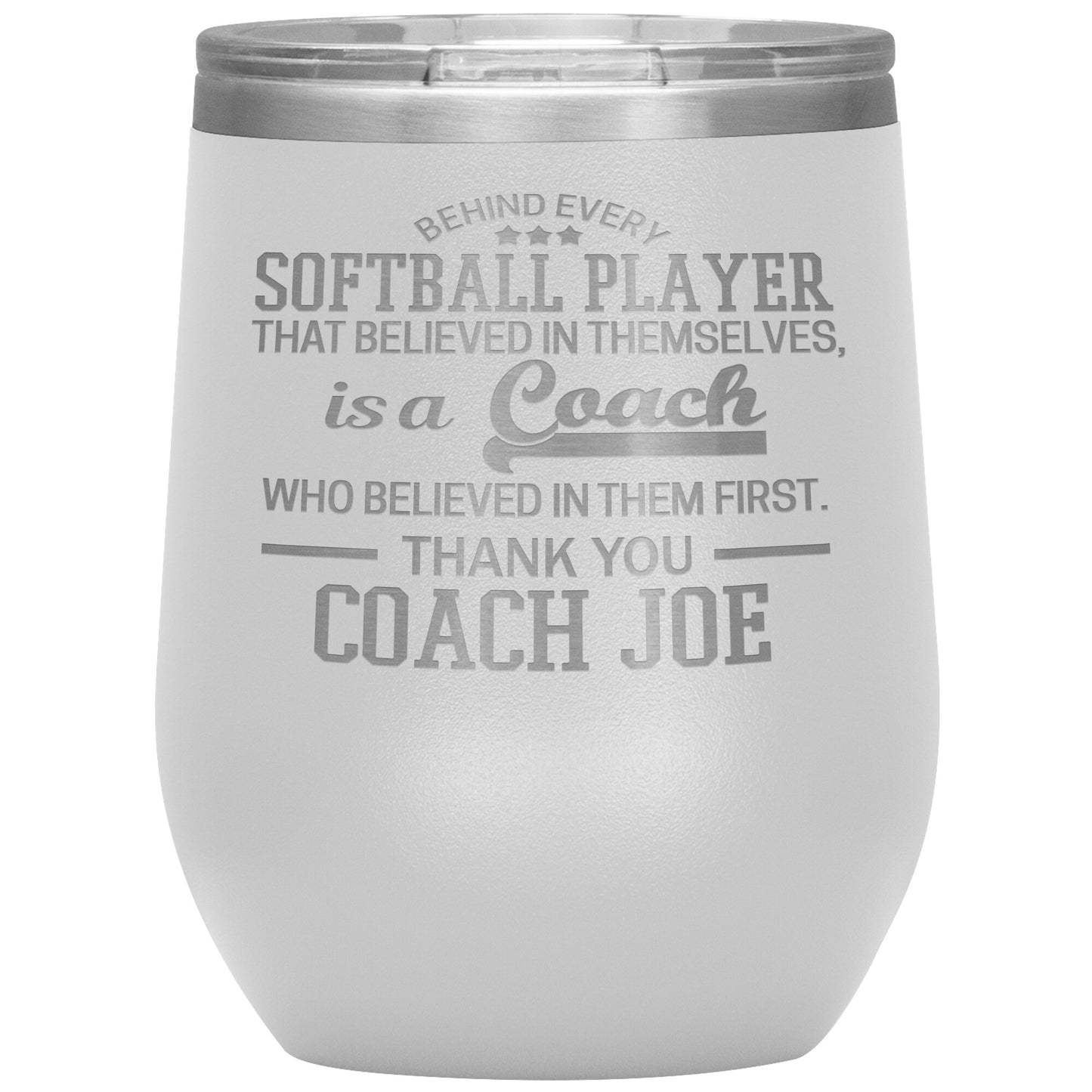 Softball Coach Tumbler