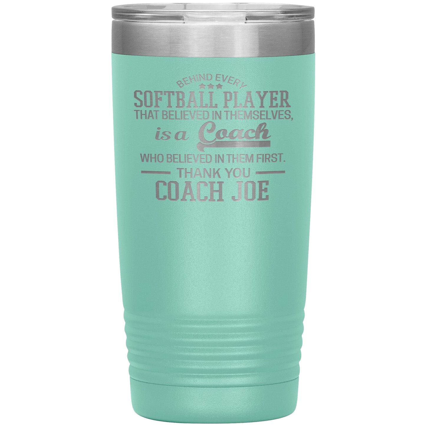 Softball Coach Tumbler
