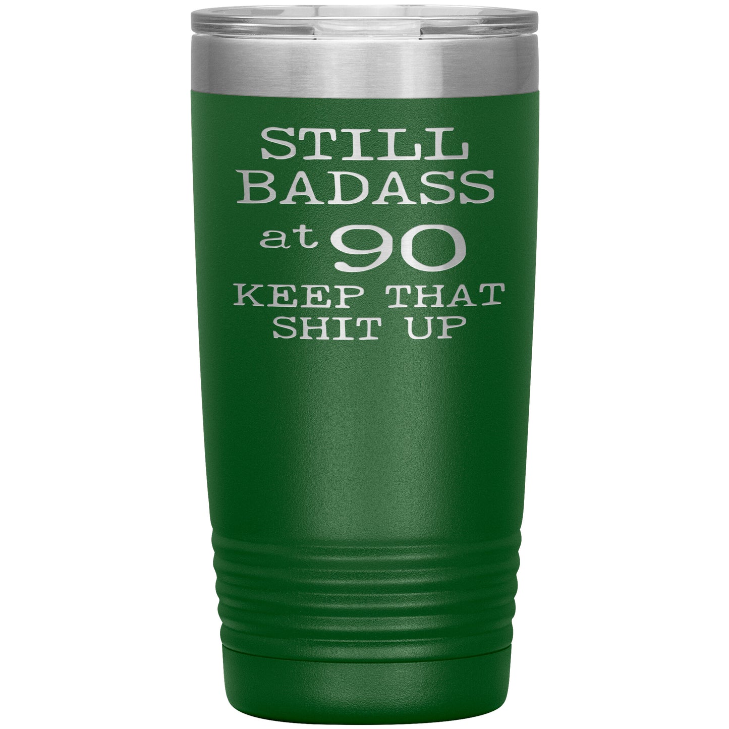 Still Badass at 90 Tumbler
