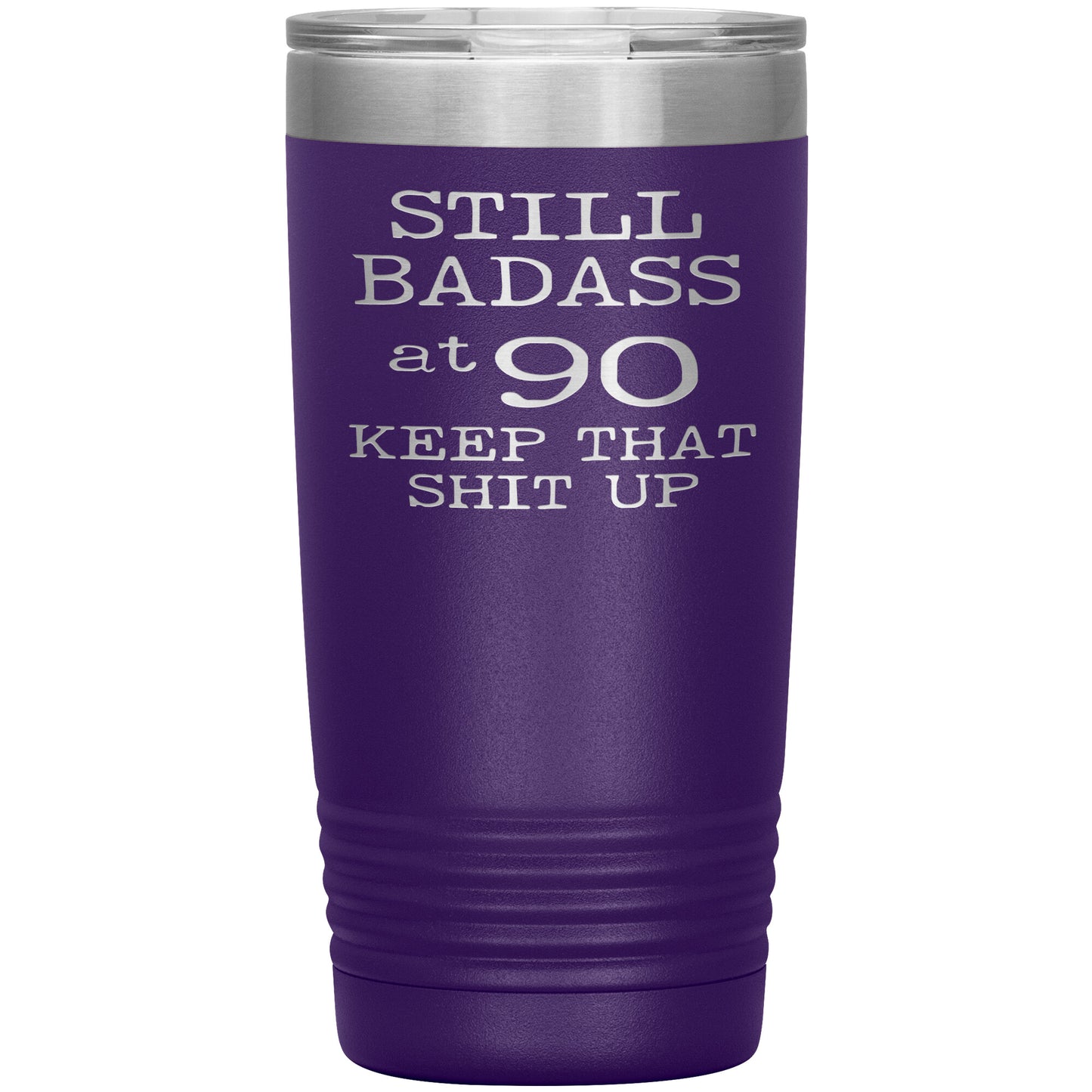 Still Badass at 90 Tumbler