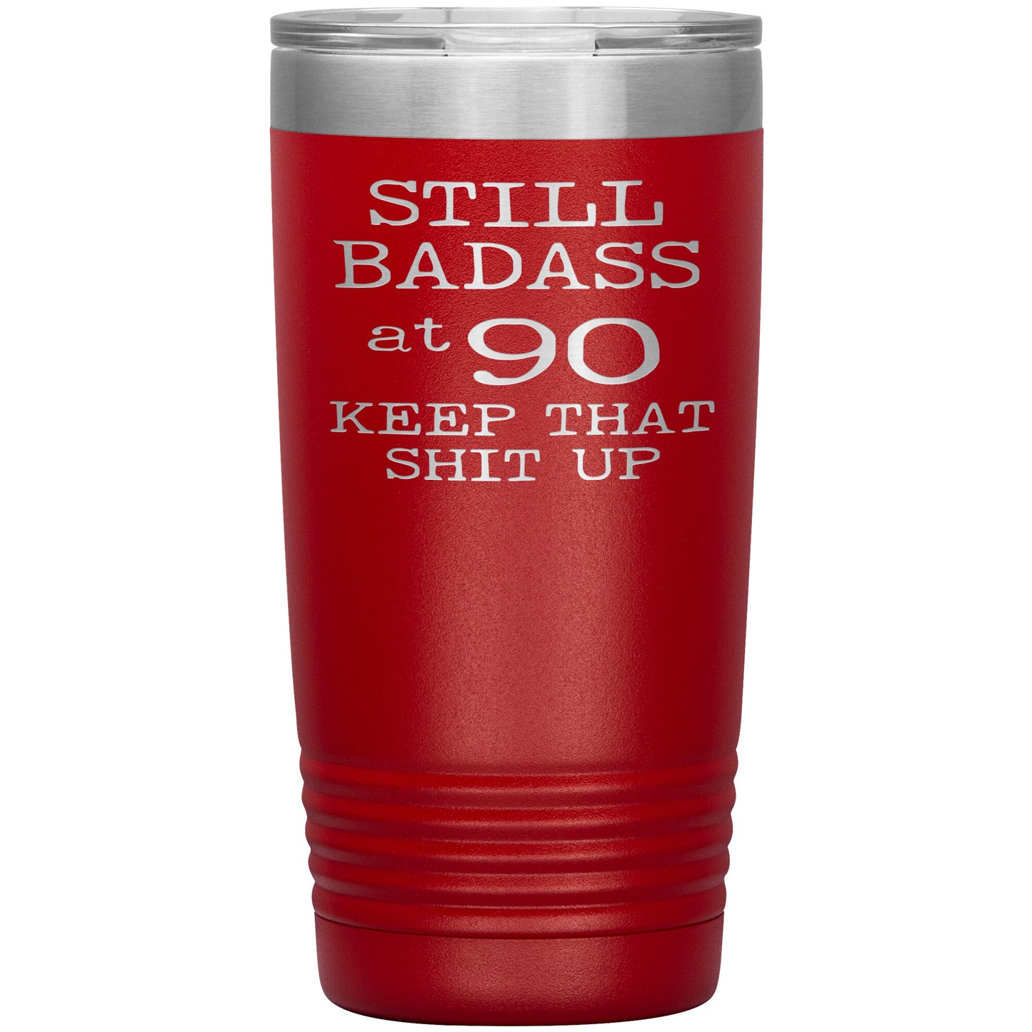 Still Badass at 90 Tumbler