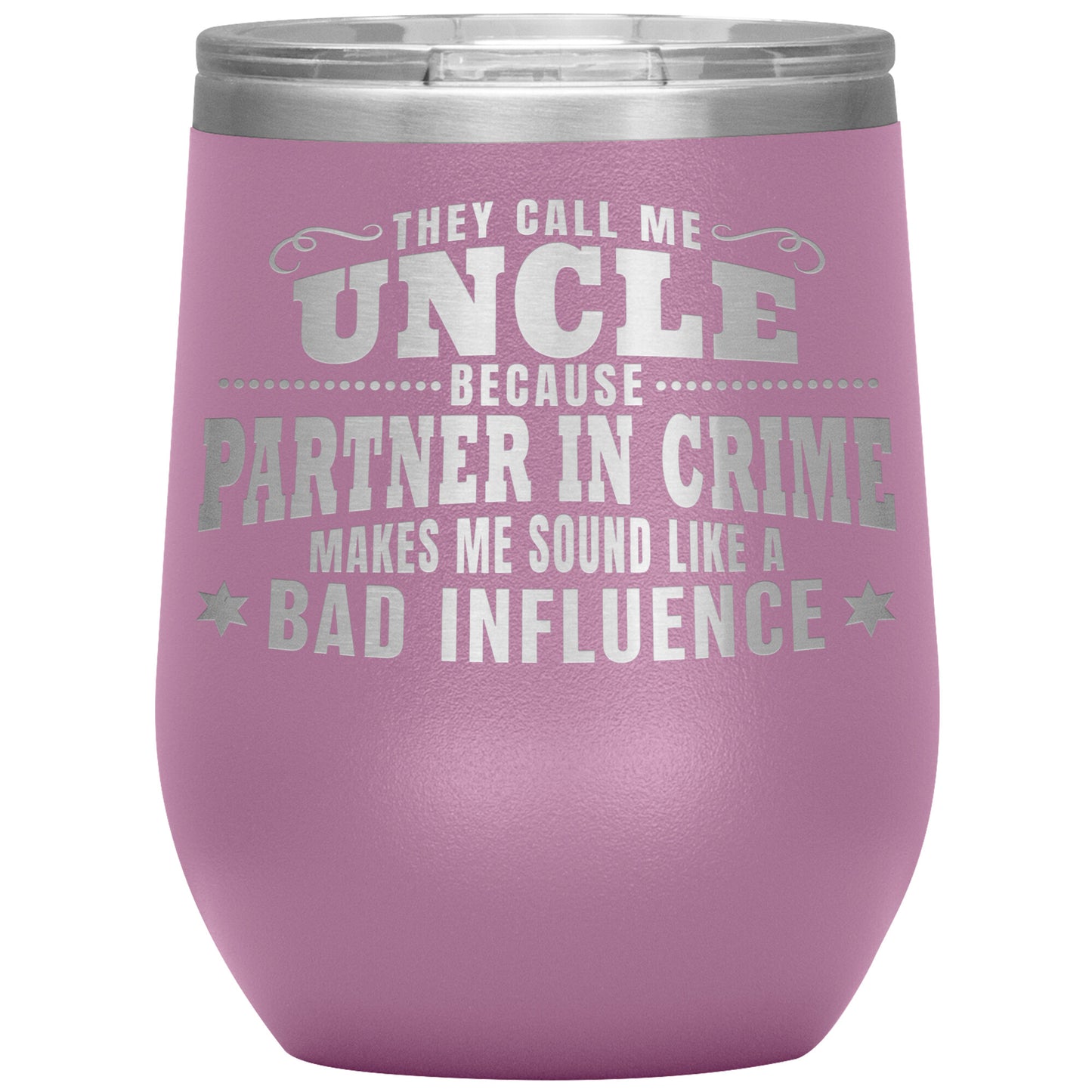 Uncle Partner in Crime Tumbler