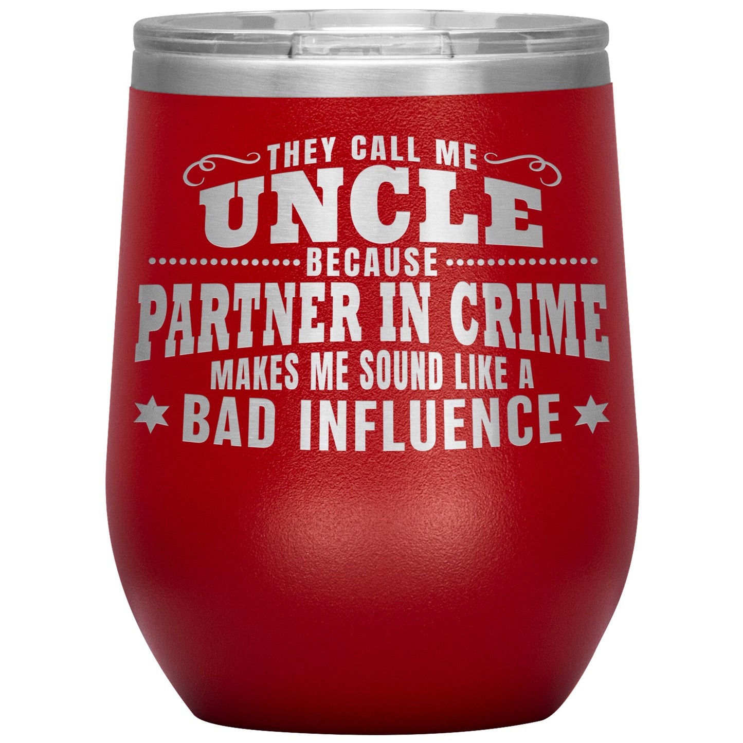Uncle Partner in Crime Tumbler