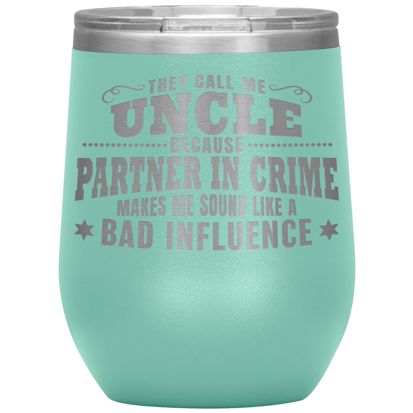 Uncle Partner in Crime Tumbler