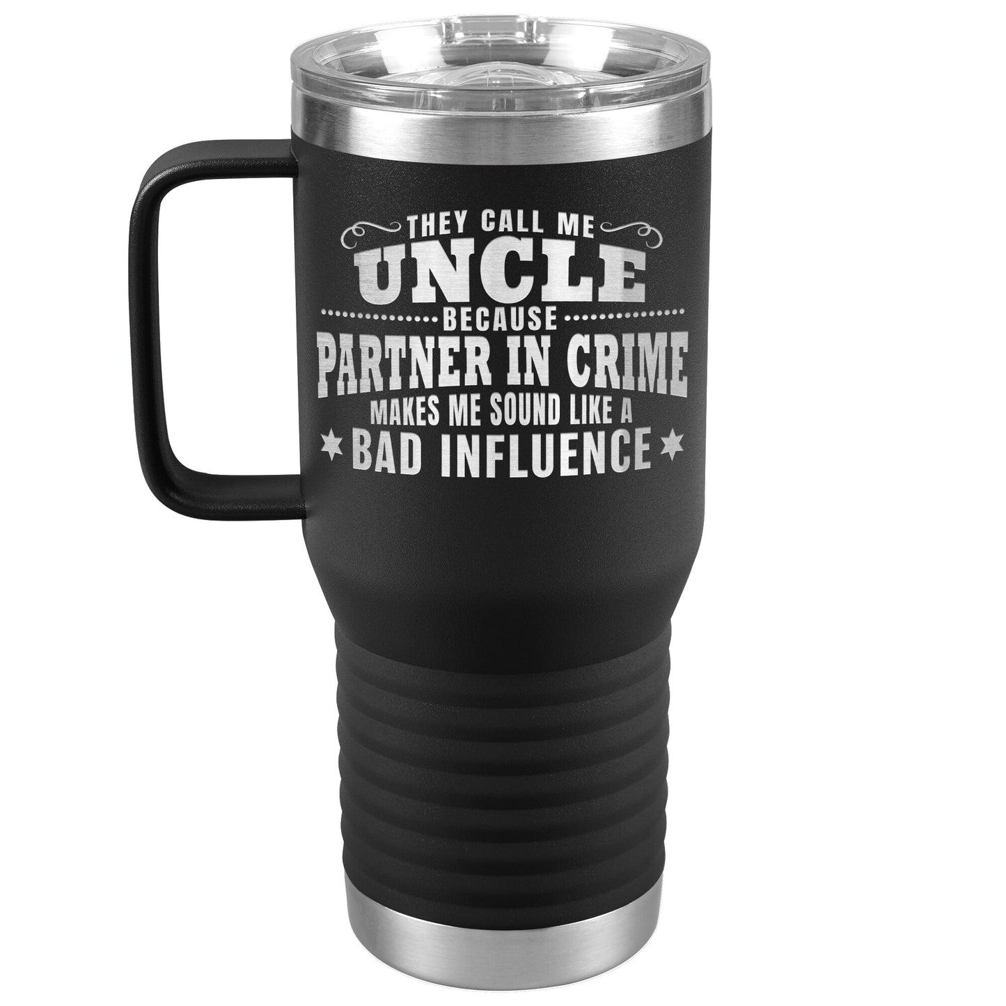 Uncle Partner in Crime Tumbler