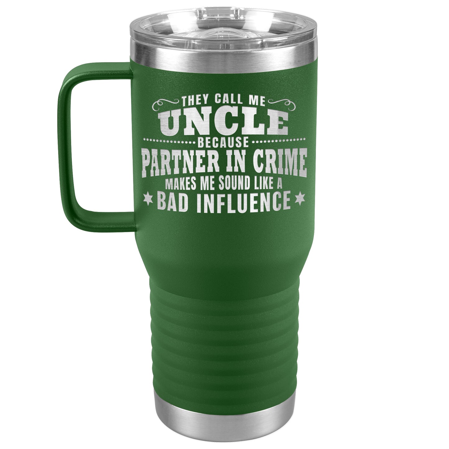 Uncle Partner in Crime Tumbler