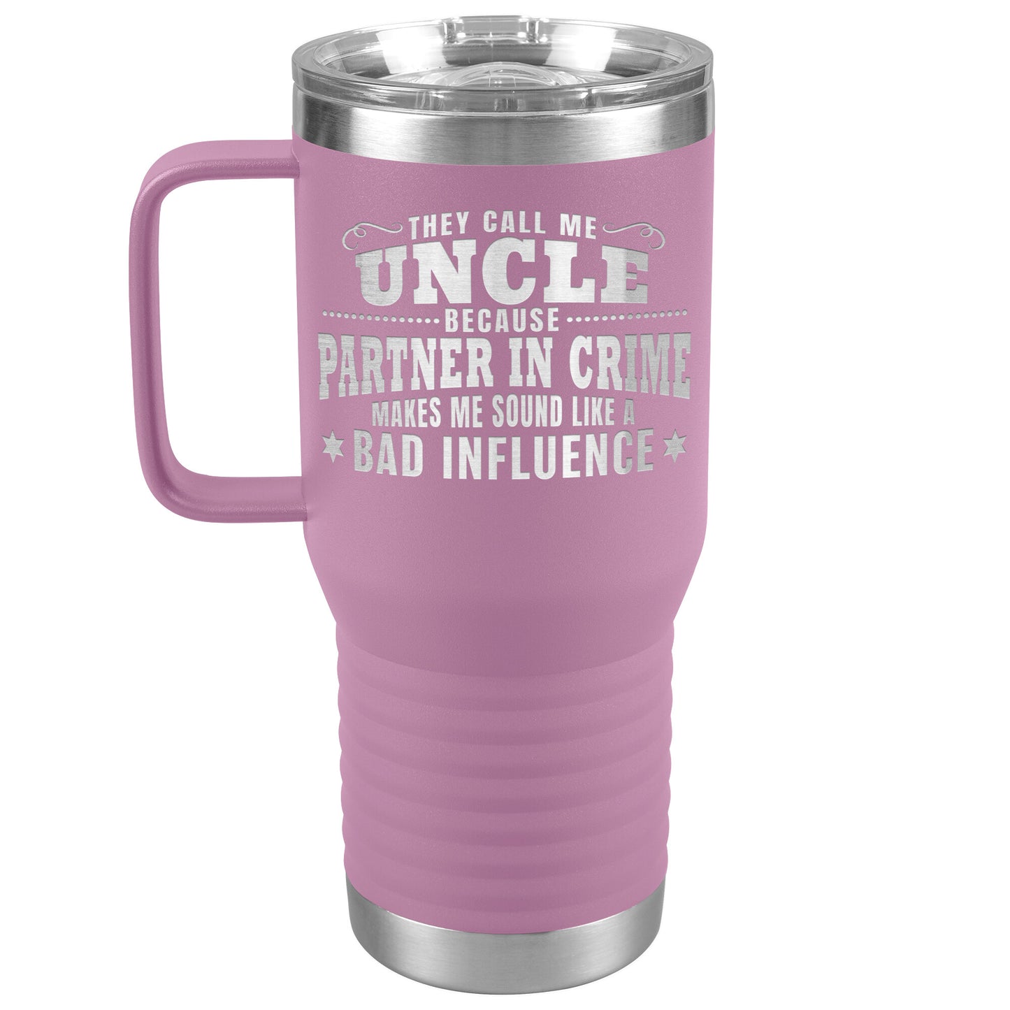 Uncle Partner in Crime Tumbler