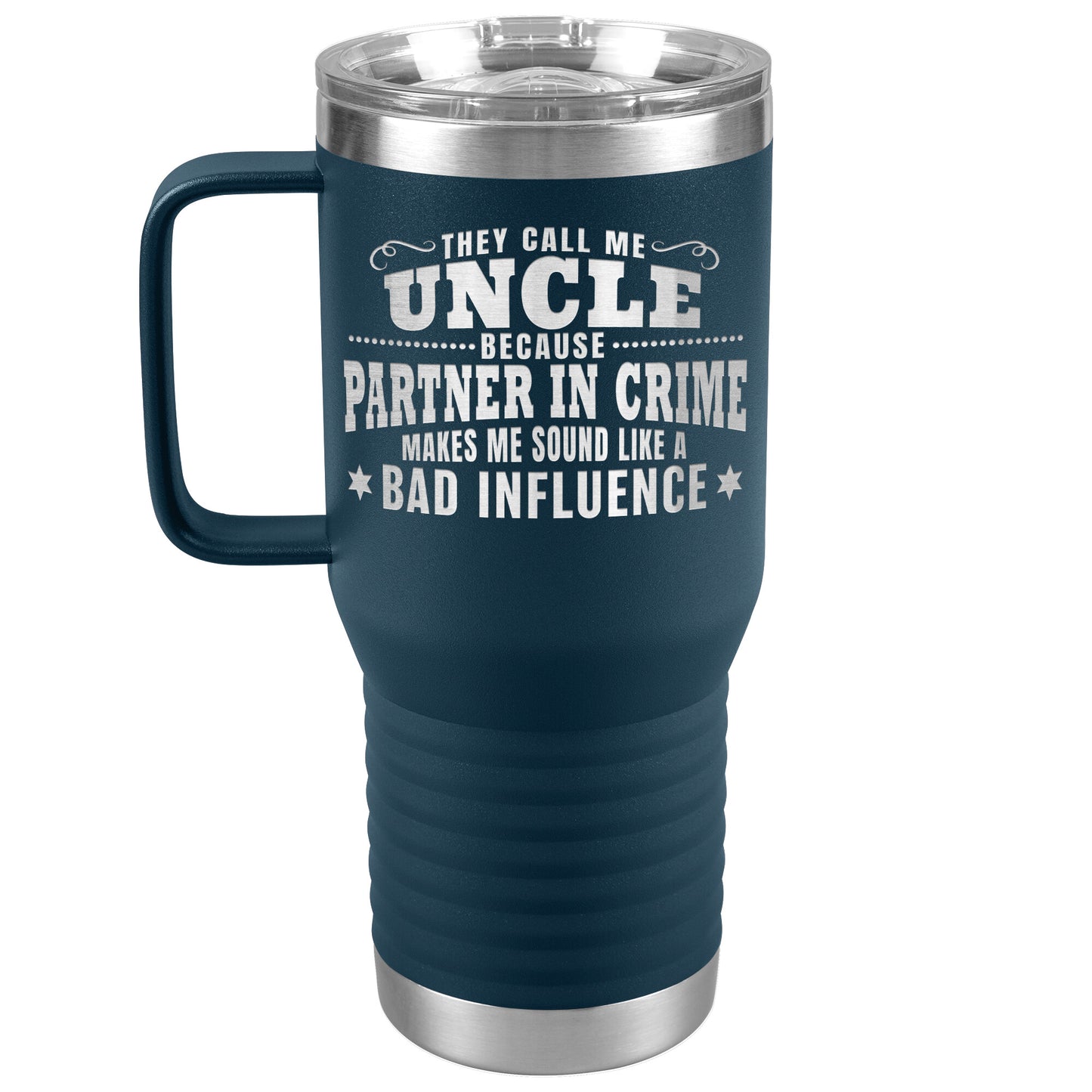 Uncle Partner in Crime Tumbler