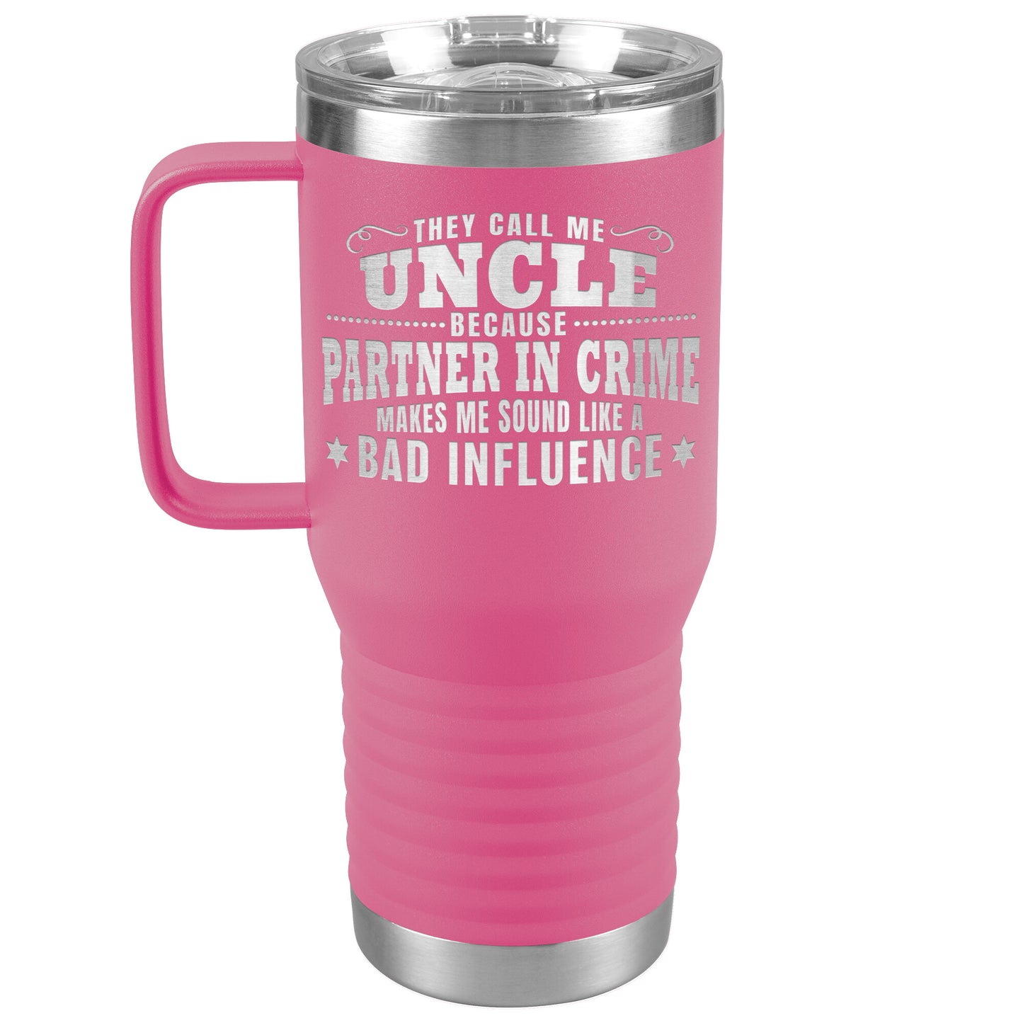 Uncle Partner in Crime Tumbler