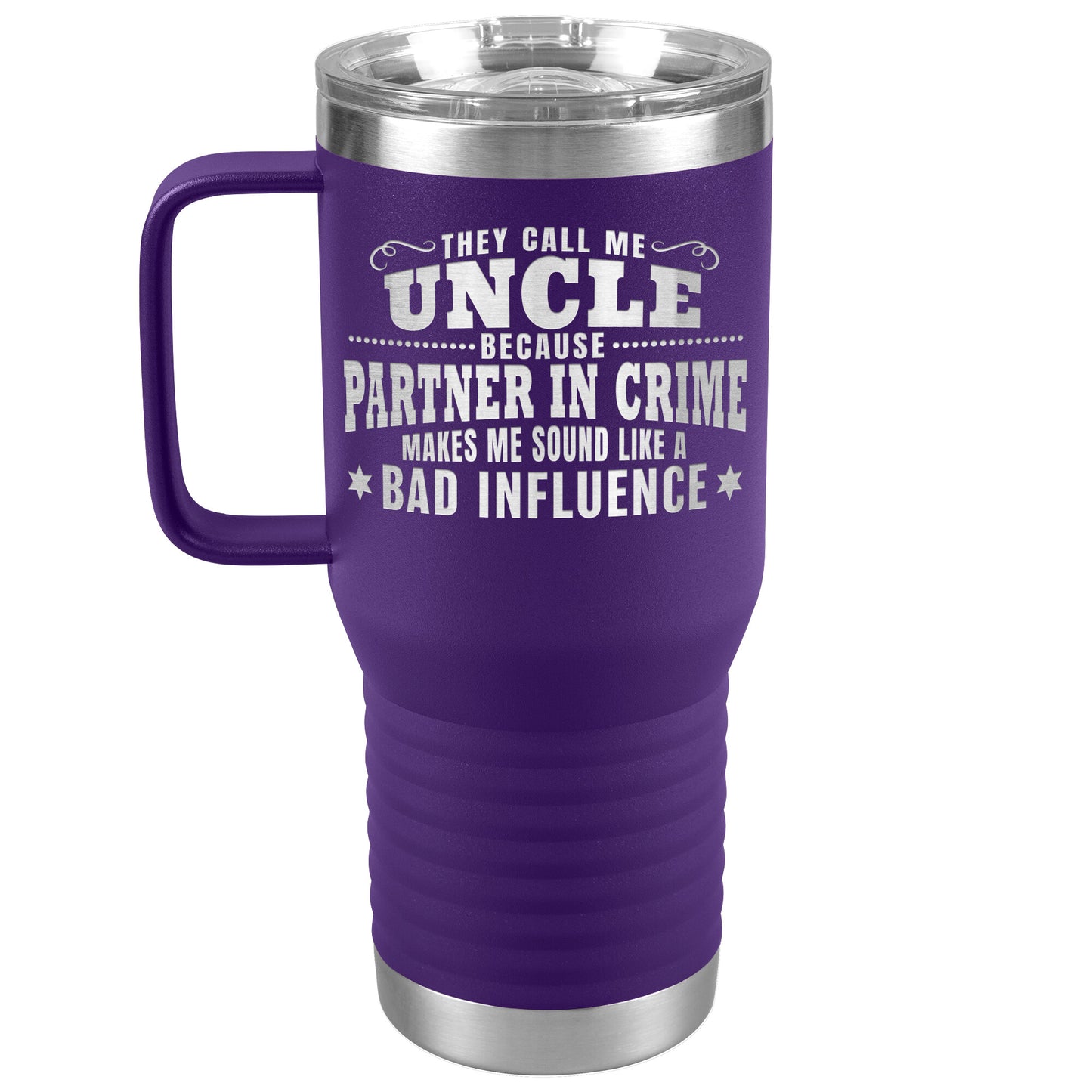 Uncle Partner in Crime Tumbler