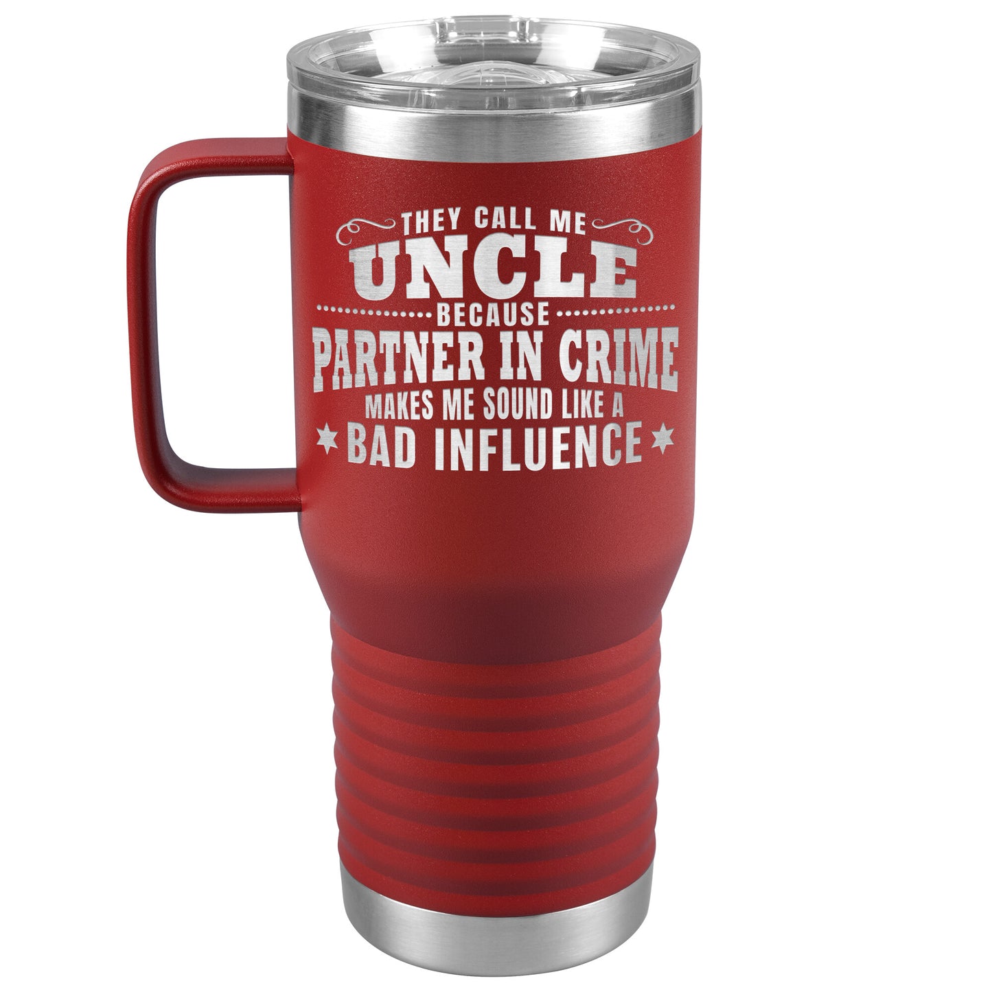 Uncle Partner in Crime Tumbler