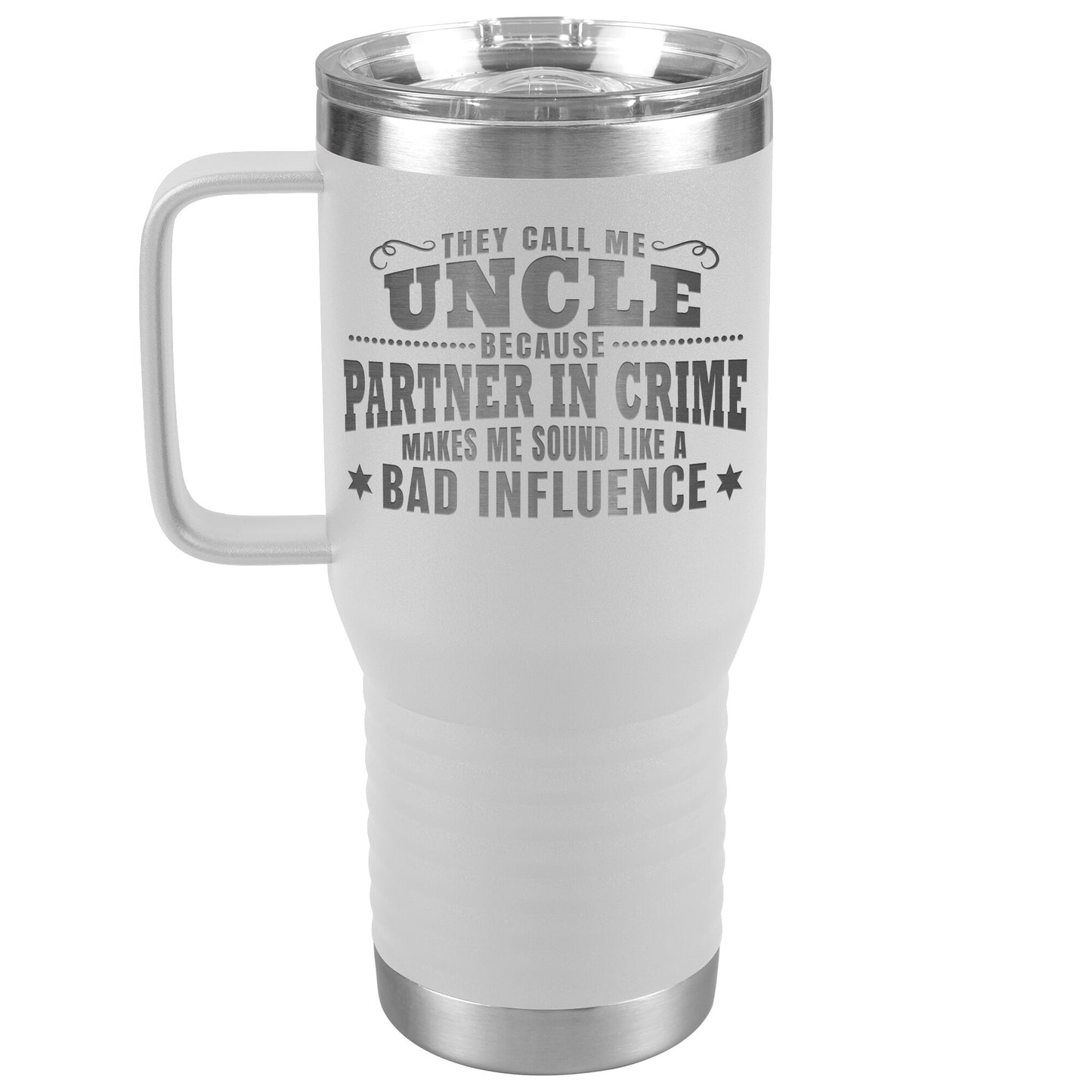 Uncle Partner in Crime Tumbler