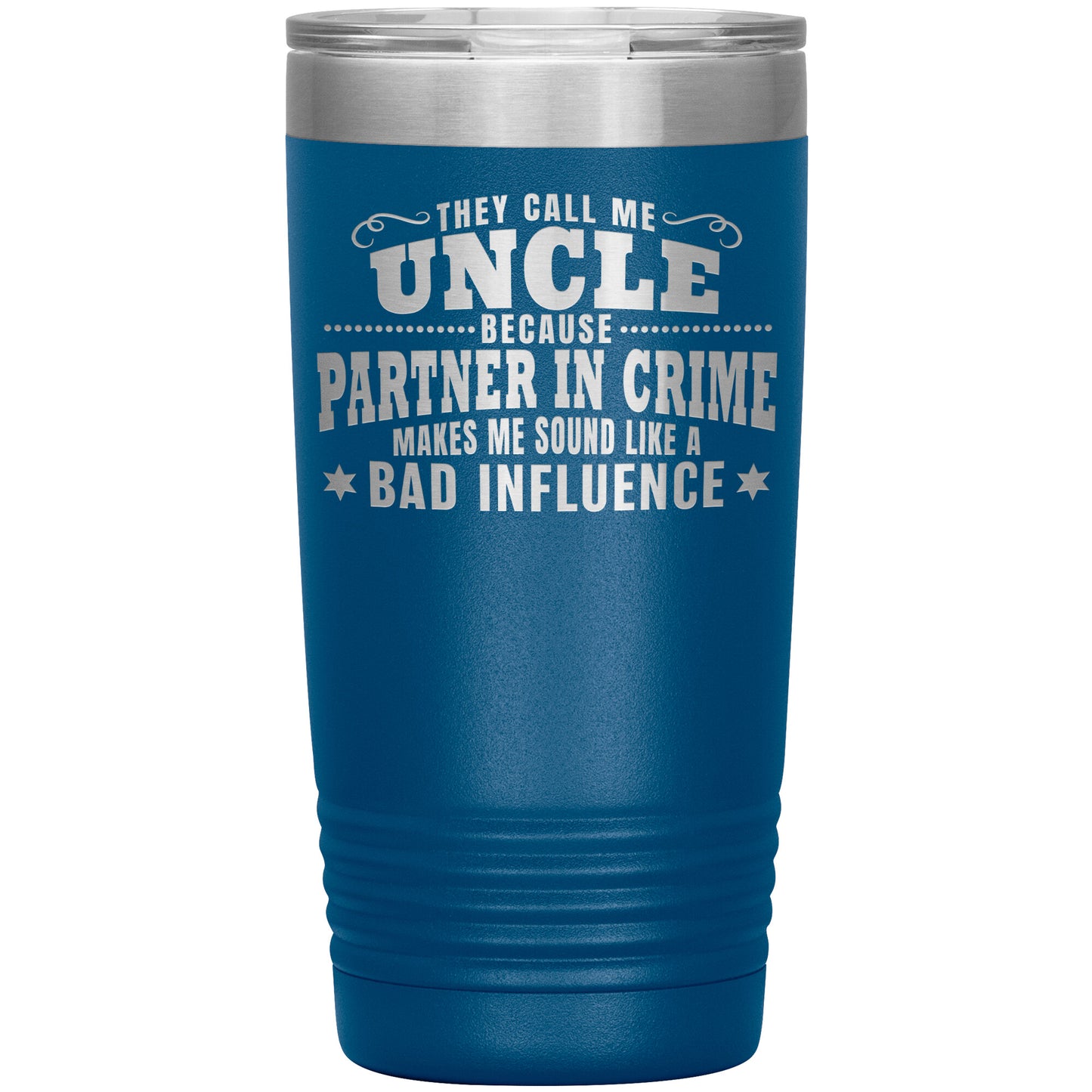 Uncle Partner in Crime Tumbler