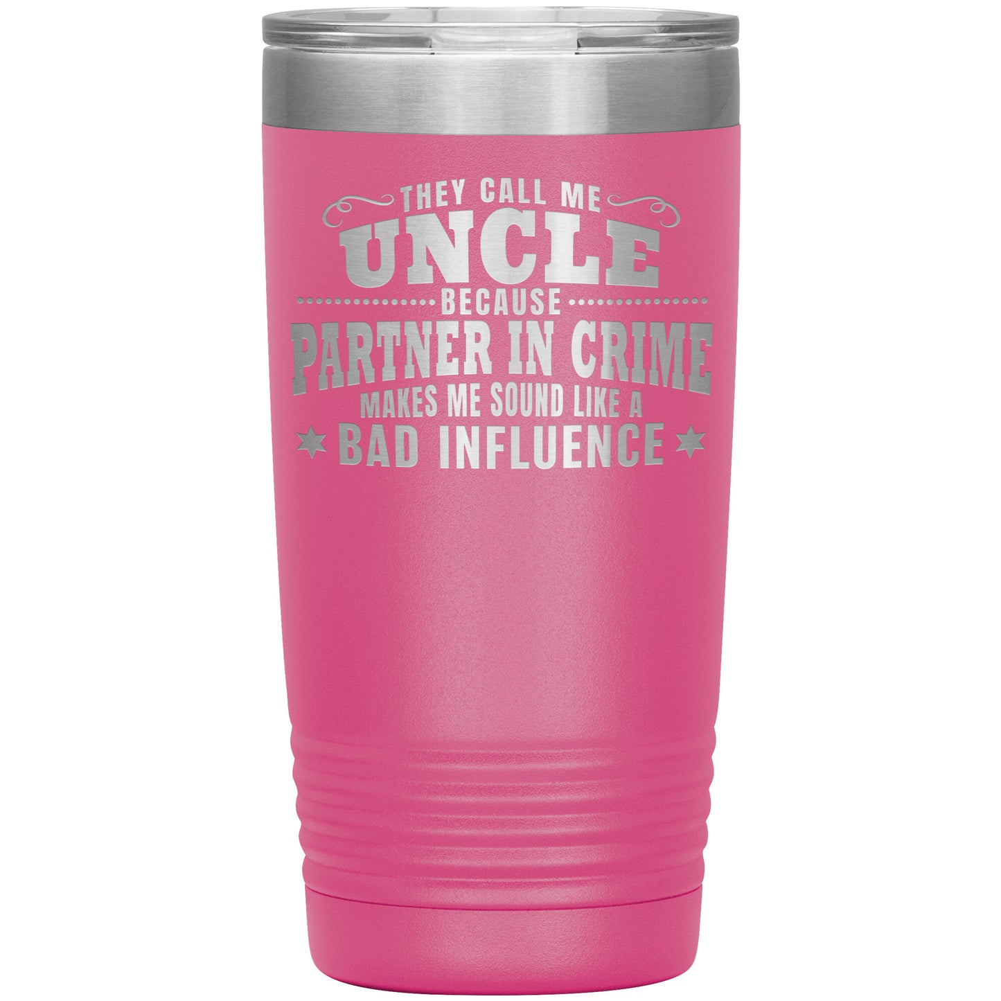 Uncle Partner in Crime Tumbler