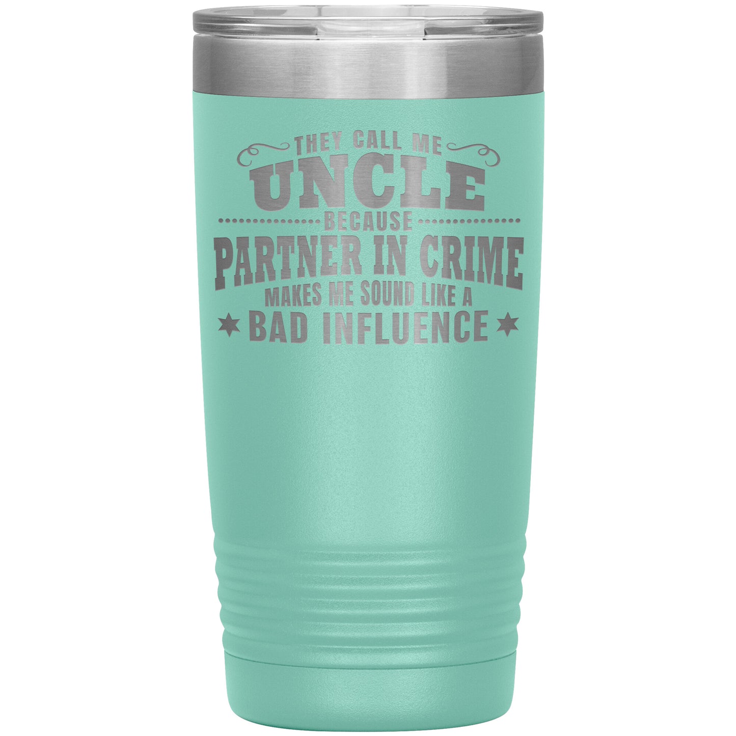Uncle Partner in Crime Tumbler