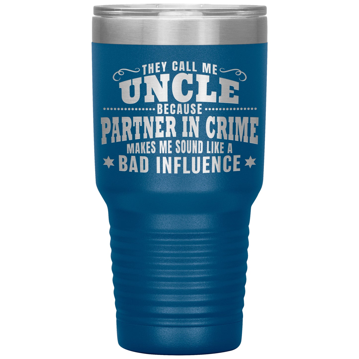 Uncle Partner in Crime Tumbler