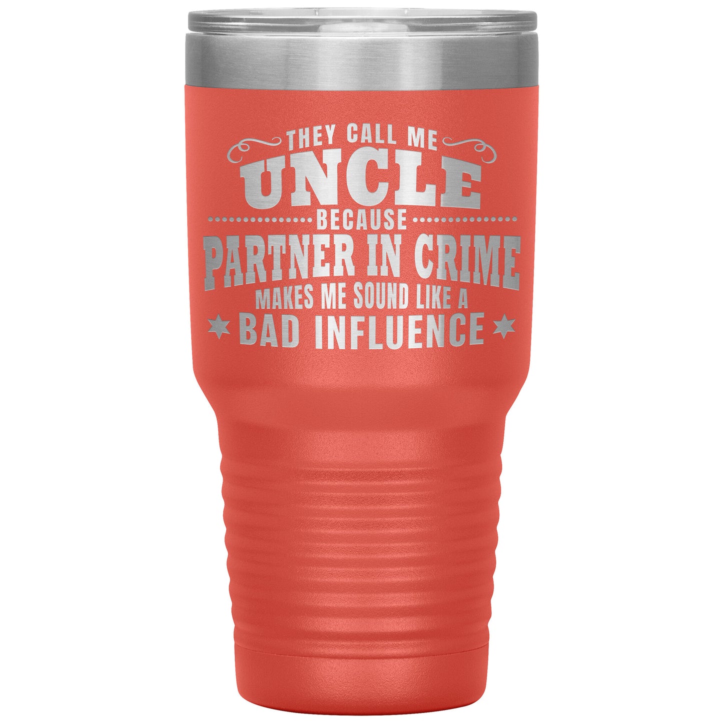 Uncle Partner in Crime Tumbler