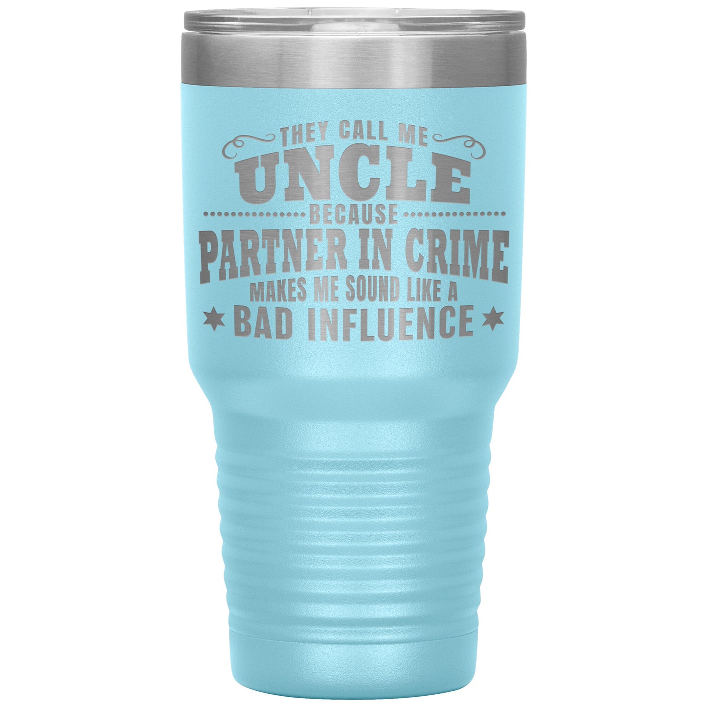 Uncle Partner in Crime Tumbler