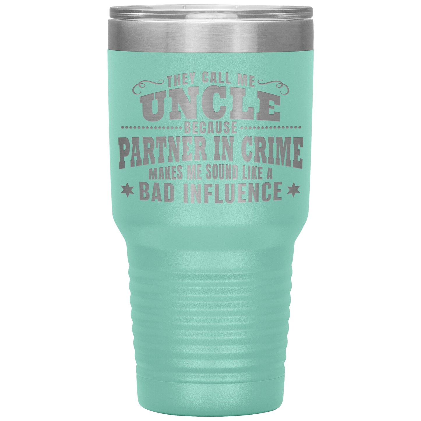 Uncle Partner in Crime Tumbler