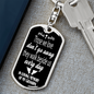 Those We Love Don't Go Away Grandpa Key Chain
