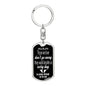 Those We Love Don't Go Away Son Key Chain
