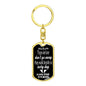 Those We Love Don't Go Away Brother Key Chain
