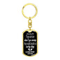 Those We Love Don't Go Away Son Key Chain