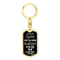 Those We Love Don't Go Away Mom Key Chain