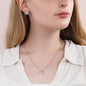 To My Beautiful Wife Necklace and Earring Love Knot Set