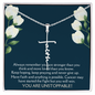 You are Unstoppable Faith Necklace